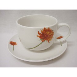 TAZA Y PLATO JUMBO 475ML...