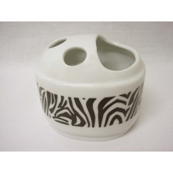 VASO CEPILLOS BORDE CEBRA...
