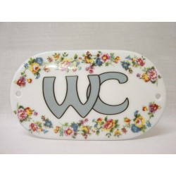 PLACA OVALADA BAÑO...