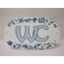 PLACA OVALADA BAÑO...