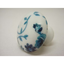 POMO PORCELANA GRANDE TRAMA...