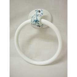 TOALLERO ARO GRANDE BLANCO...