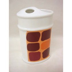 VASO CEPILLOS ESTRIAS...