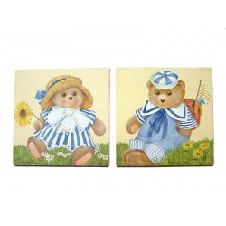 CUADRO TABLA OSITO VESTIDO...