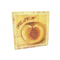 CUADRO LIENZO FRUTA CORTADA...