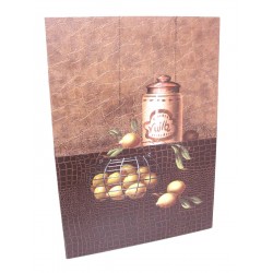 CUADRO LIENZO PIEL BODEGON...