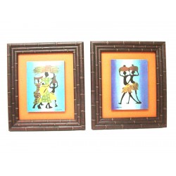 CUADRO MADERA BAMBU...