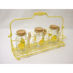 SOPORTE AMARILLO 3 BOTES...