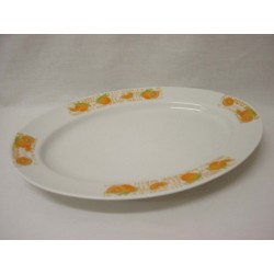 FUENTE OVALADA GRANDE NARANJAS