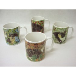 TAZA MUG RECTA 340ML GATOS...