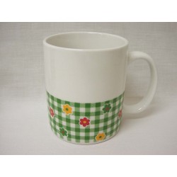 TAZA MUG RECTA 340ML FLOR...