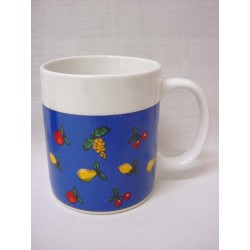 TAZA MUG RECTA 340ML FRUTAS...