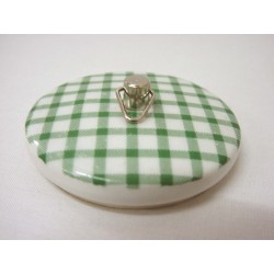 TAPON PORCELANA VICHY VERDE
