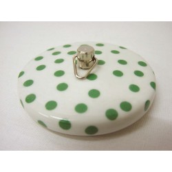 TAPON PORCELANA LUNARES...