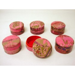 CAJA MINI SEDA REDONDA...