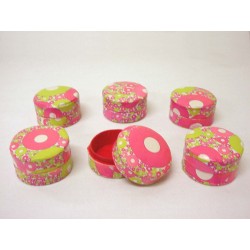 CAJA MINI SEDA REDONDA...