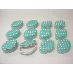 CAJA PEQUEÑA OVALADA SEDA...