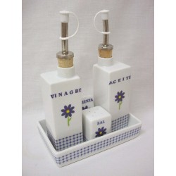 JUEGO VINAGRERAS VICHY...