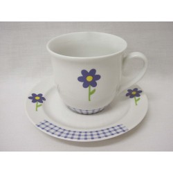 TAZA Y PLATO TE VICHY...