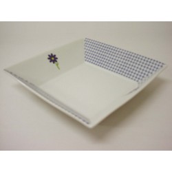 PLATO HONDO CUADRADO VICHY...