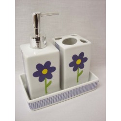 JUEGO BAÑO 3 CEPILLOS VICHY...