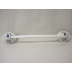 TOALLERO BARRA BLANCO VICHY...