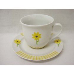 TAZA Y PLATO TE VICHY...