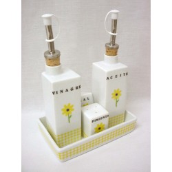 JUEGO VINAGRERAS VICHY...