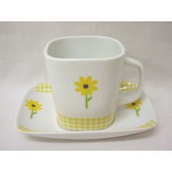 TAZA PLATO RECTA TE VICHY...