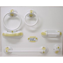 JUEGO 7 PIEZAS VICHY...