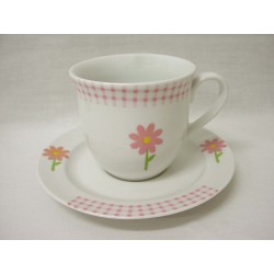 TAZA Y PLATO TE VICHY...