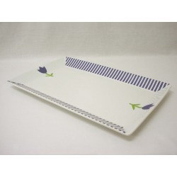 BANDEJA RECTANGULAR RAYAS...