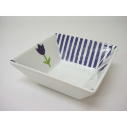 BOWL CUADRADO RAYAS TULIPAN...