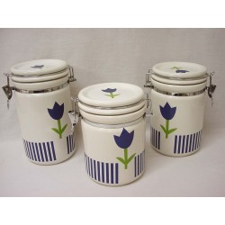 JUEGO 3 BOTES HERMETICOS...