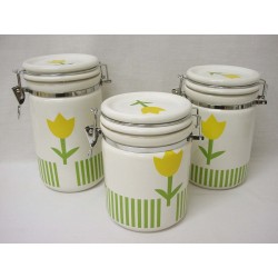 JUEGO 3 BOTES HERMETICOS...