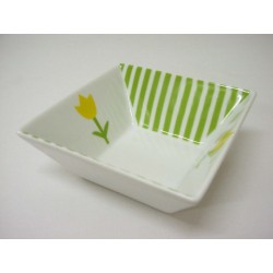 BOWL CUADRADO RAYAS TULIPAN...