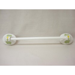 TOALLERO BARRA BLAN RAYAS...