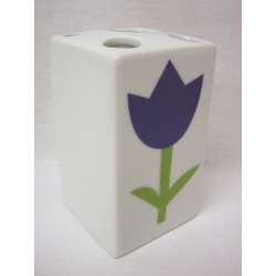 VASO CEPILLOS MING TULIPAN...