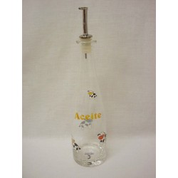 ACEITERA 575ML CRISTAL VACA