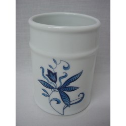 VASO BAÑO REDONDO FLOR POLACA