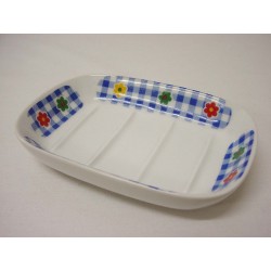 JABONERA OVALADA FLOR VICHY...