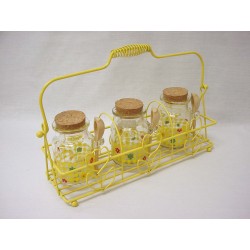 SOPORTE AMARILLO 3 BOTES...