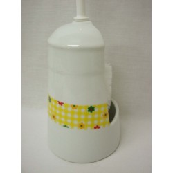 ESCOBILLERO BORDE BAÑO FLOR...