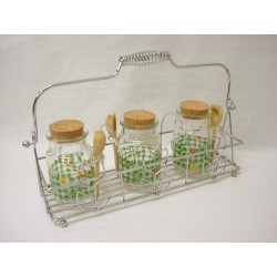 SOPORTE CROMADO 3 BOTES...