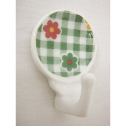 PERCHA COLGADOR FLOR VICHY...