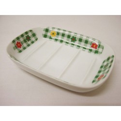 JABONERA OVALADA FLOR VICHY...