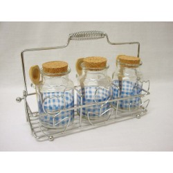 SOPORTE 3 BOTES CROMADO...