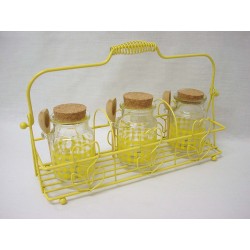 SOPORTE AMARILLO 3 BOTES...