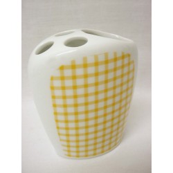 VASO CEPILLOS PLANO VICHY...