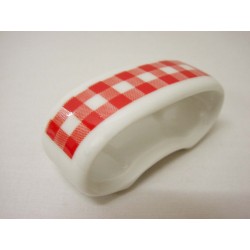 SERVILLETERO OVALADO VICHY...